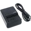 EnyMoke BC-QZ1 - Caricabatterie rapido compatibile con batteria NP-FZ100 per Sony ZV-E10 II Alpha 9 9R 9S ZV-E1 A6600 A6700 A9 A9 II A9III A7III A7RIII A7R IV A7S III A7C A7R3