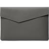HinZann 13-14 Pollici Custodia PC Portatile per MacBook Neo/MacBook Air 13 M5/M4/M3/M2/M1 / MacBook Pro 14 M5/M4/M3/M2/M1 Pro/Max, 13 13,3 14 Pollici Borsa Porta Pc Leggera in Pelle - Grigio Chiaro