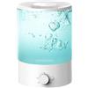 MegaWise Topfill 7-colour Night light humidifier for Kid bedroom with 3.5L Large Capacity, No leakage Design Fine Mist Output Auto Shutoff, Essential Oil Safe Tank
