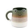Sass & Belle Mojave Frog Mug - Tazza da caffè o tè con muso di rana dipinta a mano, idea regalo per lui o per lei, divertente accessorio da cucina Sass and Belle