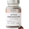 Biocyte Attiva Abbronzatura - Preparatore Solare - Integratore con Betacarotene - Rame, Vitamina D3, Vitamina E - Attivatore Abbronzatura Pelle Viso e Corpo - Vegano - 60 Capsule - 2 Mesi