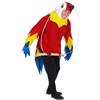 W WIDMANN MILANO Party Fashion - Costume pappagallo sul palo, tuta, copricapo, costume da animale, uccello