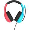 Turtle Beach Cuffie da gioco Turtle Beach Airlite Fit, Nintendo Switch, cuffie da 40 mm, blu/rosso