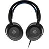 SteelSeries Cuffie da gioco, STEELSERIES Arctis Nova 1P, con cavo, multipiattaforma, cancellazione del rumore, nero