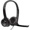 LOGITECH Cuffie, Logitech H390, USB, con cavo, anti-parassiti, nero