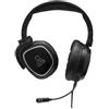 THE G-LAB Cuffie da gioco, THE G-LAB KORP BARIUM, audio stereo, compatibili con PC, PS4, Nintendo Switch, Android, nero