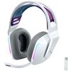 LOGITECH Cuffie da gioco wireless Logitech G G733 Lightspeed, RGB, compatibili con PS5, PS4, PC, MAC, bianche