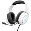 THE G-LAB Cuffie da gioco, The G-Lab KORP Radium, microfono rimovibile, RGB, bianco