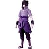 Bandai Action figure degli eroi dell'anime, Sasuke Uchiha con Rinnegan/Mangekyo Sharingan, 17 cm, Naruto Shippuden, Viola
