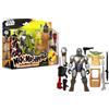 Hasbro Figurine MixMashers Mandaloriani e Grogu, Deluxe personalizzabili, accessori Star Wars, dai 4 anni in su
