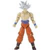 Bandai Dragon Ball Figurina 17 cm, Bandai Goku + Broly Parte 1 Ultra Instinct, Actionfigur