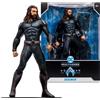 Lansay Figura Aquaman 2, tuta Stealth Suit, 30 cm, con carta collezionabile e base, figura Lansay