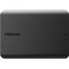 Toshiba Disco rigido esterno, Toshiba Canvio Basics, 4 TB, 2,5 pollici, nero