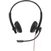 Blue Stork Cuffie con microfono BLUESTORK MC302, compatibili con PC, Mac, smartphone, tablet, console, telelavoro e home office