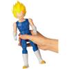 Bandai Figurina Dragon Ball Limit Breaker, Super Saiyan 2 Vegeta, 30 cm, Suono e Luce