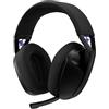 LOGITECH Cuffie da gioco Logitech G321 Lightspeed, wireless, Bluetooth, microfono flip-up 16 kHz, autonomia oltre 20 ore, nero