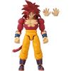 Bandai Figurina Dragon Ball Daima Super Saiyan 4 Goku, Dragon Stars, 17 cm, con accessorio