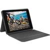 LOGITECH Custodia con tastiera, Logitech Rugged Folio, AZERTY, Oxford, per iPad 10a generazione (A16)