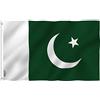 ANLEY Fly Breeze 3x5 Piedi Bandiera Pakistan - Colore Vivido e Resistente Raggi UV - Testata In Tela E Doppie Cuciture - Bandiera Repubblica Del Pakistan Poliestere Anelli Ottone 3 X 5 Piedi