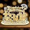 Herbst 30° compleanno denaro regalo 2026 cartello in legno 30° compleanno donne uomini regali personalizzati per 30° compleanno decorazione (30)