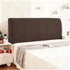 Ystyle Copri Testiera Letto, Copri Spalliera Letto Matrimoniale/Singolo Elasticizzata, Copertura Testata Letto Matrimoniale Lavabile, Headboard Cover Antipolvere Universale (90CM, Caffè Chiaro)