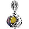 PANDORA Disney Nightmare Before Christmas 799148C01 - Ciondolo in argento Sterling, 11,2mm, Argento sterling, Non pertinente.