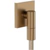 hansgrohe FixFit Fine E - Uscita doccia a muro, Raccordo tubo doccia con valvola antiriflusso, Connettore tubo doccia, bronzo spazzolato, 28883140