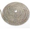 GDO GIOIE D'ORIENTE Cordone Strass in Silicone, 4 mm x 10m, con Cristalli Decorativi per Accessori Moda Borse Fai da te (Trasparente AB, 4.0 Millimetri X 10.0 Metri)
