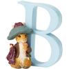 Enesco Beatrix Potter Benjamin Bunny con la lettera B