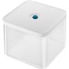 ZWILLING FRESH & SAVE CUBE La Mer Box, contenitore modulare e impilabile, ermetico e sottovuoto, lavabile in lavastoviglie, Trasparent-La Mer