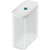 ZWILLING FRESH & SAVE CUBE La Mer Box, contenitore modulare e impilabile, ermetico e sottovuoto, lavabile in lavastoviglie, Trasparent-La Mer