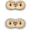 Printable Adventure DND HP Tracker in Legno - Contatore HP per Giochi da Tavolo - Dungeon Master & Giocatori - Contatore HP inciso al Laser - Accessori per Giochi da Tavolo (2 HP-Tracker)