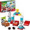 LEGO DUPLO - Cars Il Giorno della Gara di Saetta McQueen, Giocattolo Disney Pixar Cars per Bambini dai 2 Anni in su, 10924