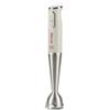 Girmi MX41 Frullatore ad Immersione Fru-steel+, Motore DC, 800W, 2 Velocità, Lame INOX, Fusto Smontabile INOX 19 cm, Impugnatura Ergonomica, Bicchiere Incluso, Facile da Pulire