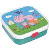 Mepal - Contenitore per il pranzo Bento Big Campus - Contenitore per il pranzo Bento per bambini - Include 2 scomparti a prova di perdite e forchetta - Lo scomparto per bento è adatto al microonde