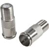 Seki 10 connettori F Quick to F femmina Adattatore coassiale SAT TV connettore per RG6 RG59 cavo metallo 10 pezzi