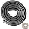 TUKA-i-AKUT TUKA 250cm Protezioni Antispigolo, L-Forma Schiuma per la Sicurezza dei Vostri Bambini Neonati, Extra Spesso Bordi Protezione, Striscia Paraspigolo Spigolo Anti Collisione, Nero TKD7000-black 250cm