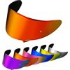 PSLER Visiera per Casco per RF-SR RF-1200 Visiera colorata per X14 NXR Z7 CWR-1 RYD X-Spirit III, Accessori di Ricambio per Visiera di Protezione UV per Moto(Rosso Oro Intenso)
