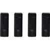 Gutol 4 pezzi di clip per copertura del tetto dell'auto, 872551Z000 tappi per barre portatutto di ricambio per Hyundai I20 I30 (nero)
