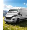 OlaVeg Parasole Parabrezza Ducato Copertura Termica Esterna Camper Parasole Camper Ducato con Cerniere Anti UV Impermeabile per X250/290/P-eugeot Boxer/C-itroen Jumper