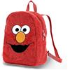KARACTERMANIA Sesame Street Elmo Face-Zaino Plush, Rosso, 22 x 27 cm, Capacità 7 L
