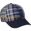 Riki Browns Cappello da Baseball in Cotone, Fantasia Scozzese Mackenzie, Blu e Senape, 6 Pannelli, 25x18x13 cm (Tartan Blu Senape, L)