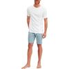 CALIDA Relax Streamline Set di Pigiama, Bianco, 46-48 Uomo