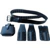 BBI LTD New ponteggi nero Strong Leather Tool Belt top quality UK migliore qualità di vendita offerta