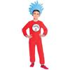 amscan Dr Seuss Thing 1 & 2 Jumpsuit Costume, Kids