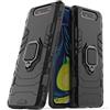 MaiJin LuluMain Compatibile con Galaxy A80, A90 Cover, Custodia Armor Anello Cavalletto (Funziona con Il Supporto Magnetico per Auto) Case Paraurti per Samsung Galaxy A80, Galaxy A90 (Nero)