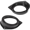 tomzz Audio 2839-004 Anelli per altoparlanti staffe adattatore compatibile con Opel Astra H Corsa D Grande Punto pannello laterale posteriore per altoparlanti DIN 100mm o 120mm