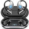NUPLEA AI Cuffie Traduzione Simultanea, 2026 Auricolari Bluetooth 6.1 Wireless, 4 in1 Cuffie Traduzione Bluetooth 60 ore con ENC, 198 Lingue Au