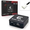 ELEC-AUTO Interfaccia USB MP3 FLAC - Ausiliario per auto TOYOTA,LEXUS | Caricabatterie | Presa jack | Custodia da incasso invisibile | Accessorio autoradio | Presa adattatore per chiave USB