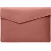 HinZann 13-14 Pollici Custodia PC Portatile per MacBook Neo/MacBook Air 13 M5/M4/M3/M2/M1 / MacBook Pro 14 M5/M4/M3/M2/M1 Pro/Max, 13 13,3 14 Pollici Borsa Porta Pc Leggera in Pelle - Rosa